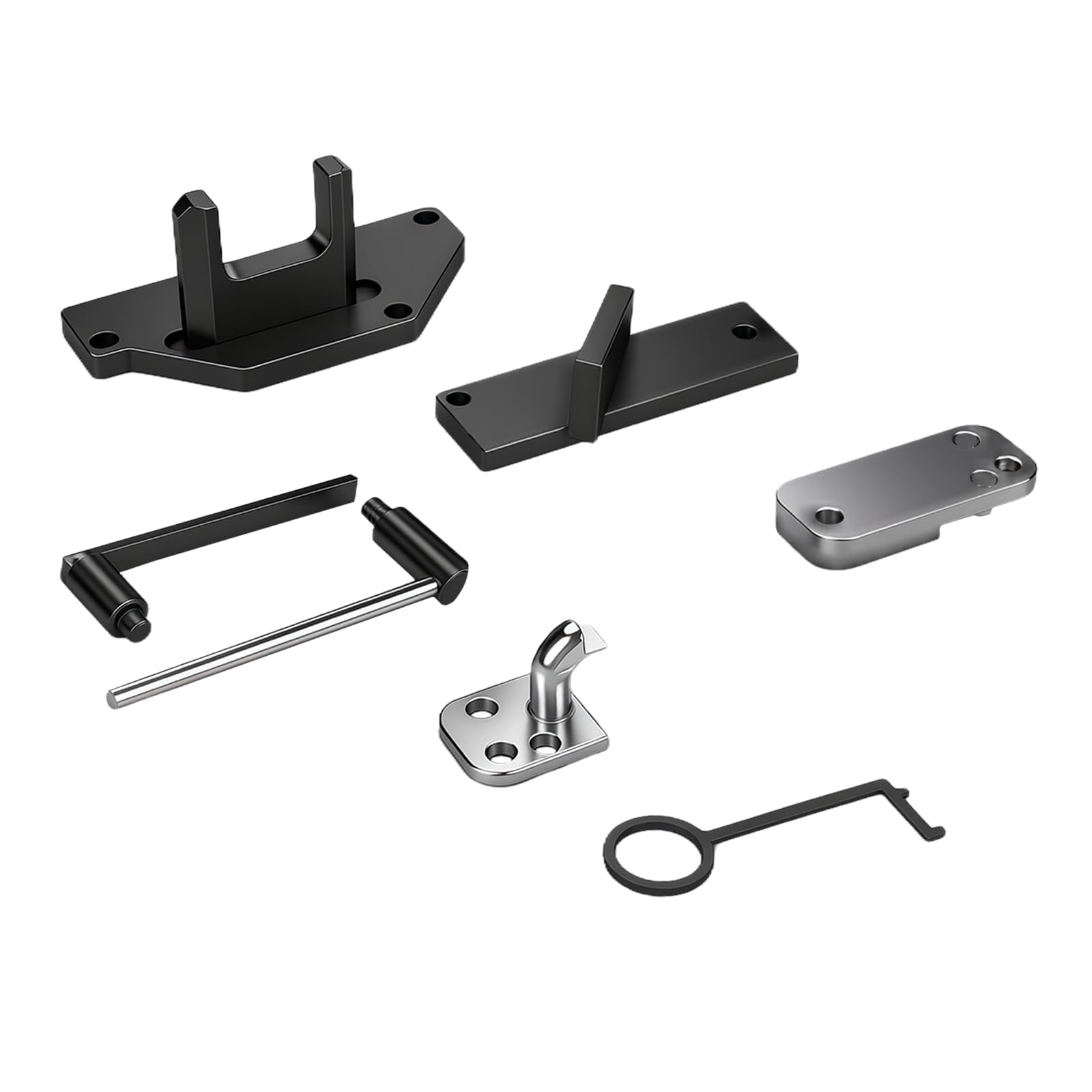 Strumento Regolazione del Motore Automobilistico compatibile con Citroen Peugeot Opel 1.2 GDI PureTech, 7 Pezzi Set Distribuzione del Motore Timing Tool Kit, Albero A Camme Del Motore Strumento (A)
