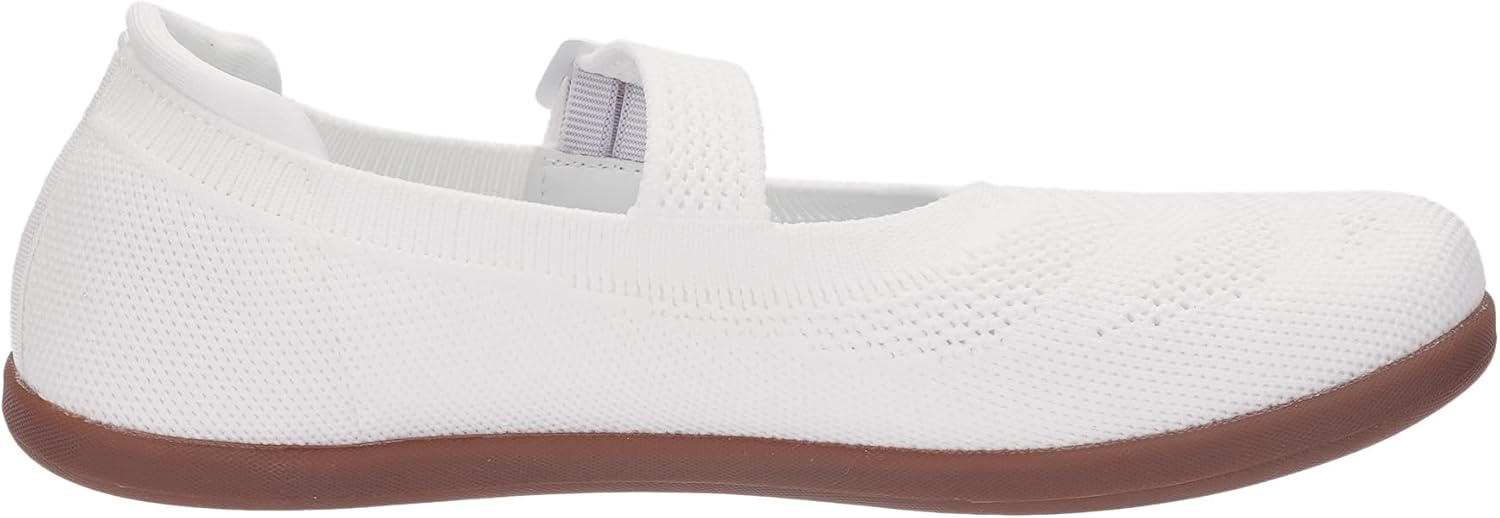 WHITIN Women's Barefoot Mary Jane Flats + Wide Toe Box + Zero Drop Sole + Adjustable Straps - Image 4