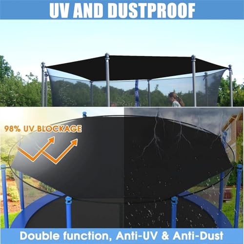 Parasol 305 x 366 cm impermeable con protección UV multifuncional exterior 3
