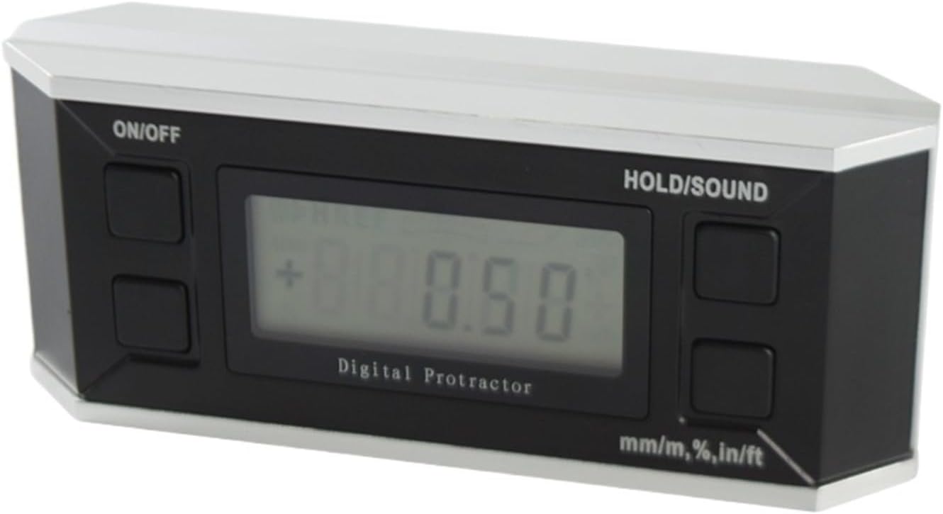 5427-90 Digital Level Meter Measuring Tool 360 Degree Angle Gauge Without Magnet