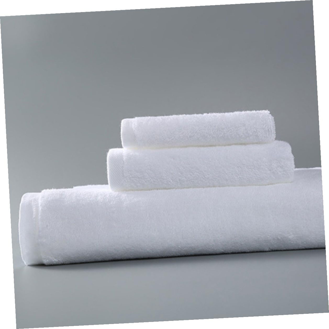VALICLUD Pure Cotton Bathroom Towel Absorbent Bath Hand and Face Towels for Home Hotel and Travel Soft Solid Color Minimalist Design