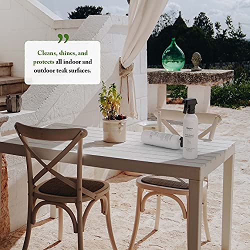 Bayes High Performance Teak Cleaner & Restorer - Cleans, Shines, And Protects - Maintains Fine Teak And Restores Neglected Teak - 16 Oz (1-Pack) #TOP3