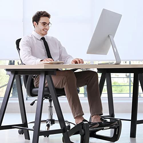 Scalebeard Foot Rest for Under Desk at Work with Removable Soft Foam Cushion,6 Height Adjustable Foot Rest with Massage Texture and Roller for Home, Office, School(Upgrade) - Thumbnail 7