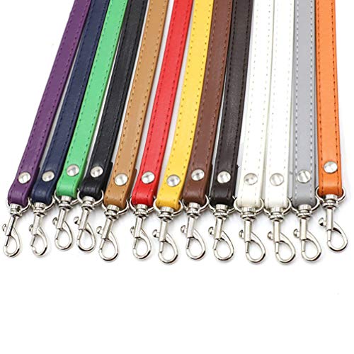 ExCEART Alça transversal de couro para bolsa de ombro, alça de mão, alça de mão, cinto de substituiç