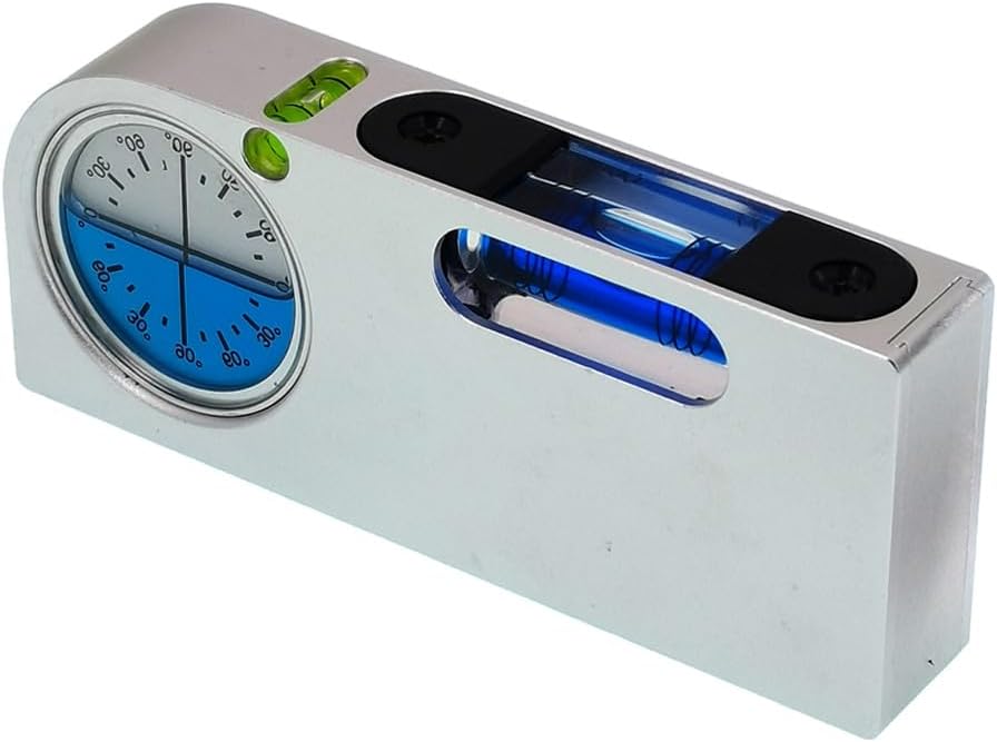 Multi-Winkel-Messwaage mit magnetischer massiver Aluminiumlegierung Mini-Wasserwaage blau