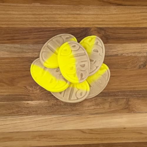 Swedish Candy BUBS Banana Toffee Ovals Gummy Candy Soft & Chewy — view 4