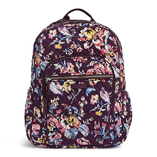 Vera Bradley Women's Cotton Campus Backpack, Indiana Rose, One Size