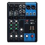 Professionelle Handrührgerät Mit 6 Eingängen Compact Stereo Mixer