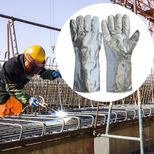 Mitones de fundición y guantes aislantes térmicos con protección ignífuga 2
