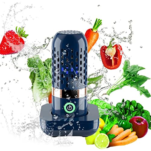 URPIZY Limpiador de Frutas y Verduras - Purificador de Alimentos inalámbrico portátil - Esterilizador eléctrico con tecnología de purificación de Iones Oh para Limpiar Frutas, Verduras, arroz, Platos Cover