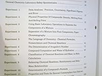 Labtrek Experiments for General Chemistry 0898921147 Book Cover