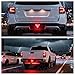 Universal F1 Style Brake Light, 12V Triangle Third Brake Light,21 LED Rear Fog Light for Tow Car Truck Trailer RV (Red)