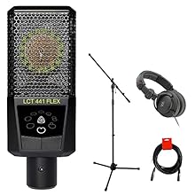 1-inch true condenser microphone, featuring eight types of directionality to choose from, including three reverse polar patterns that give you higher flexibility and invite to experiment 8 polar patterns: Omni, cardioid, wide cardioid, super cardioid...