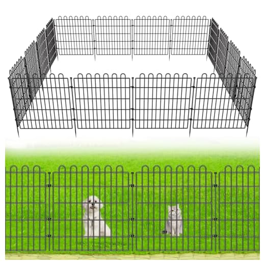 24-Inch No-Dig Garden Fence Set