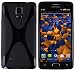 Produktbild mumbi Hülle kompatibel mit Samsung Galaxy Note 4 Handy Case Handyhülle, schwarz