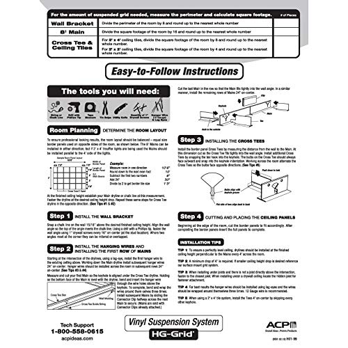 Image of 100 sq. ft. Black Suspended Ceiling Kit