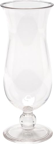 Miniatura 2 de G.E.T. HUR-1-CL Carefree - Vasos inastillables para cóctel/huracanes, 15 onzas, juego de 12 unidades.