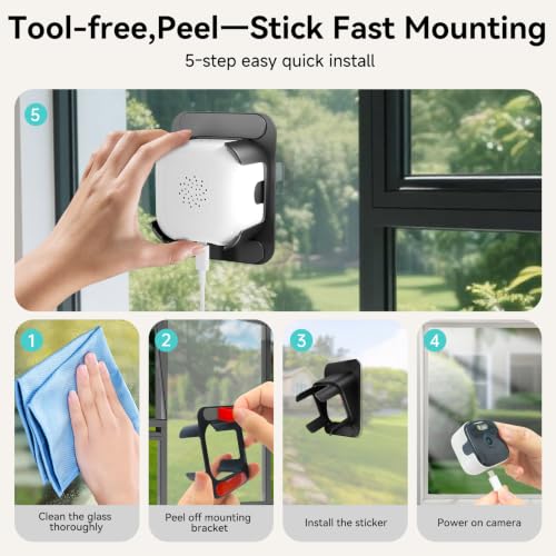 AXB 2K Window Security Camera 17.57 w/ Code + 50% Off Code 4H5SVYR7 - image 7