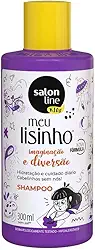 Salon Line, Shampoo, Meu Lisinho Kids, Imaginação e Diversão, Vegano - Cabelos Lisos, 300 ml