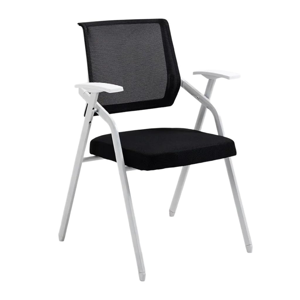 MYUYEE Tablet Arm Chairs Folding Office Chairs With Desk Attached Stackable Chairs Reception Chair Conference Chairs For School Classroom Training Room