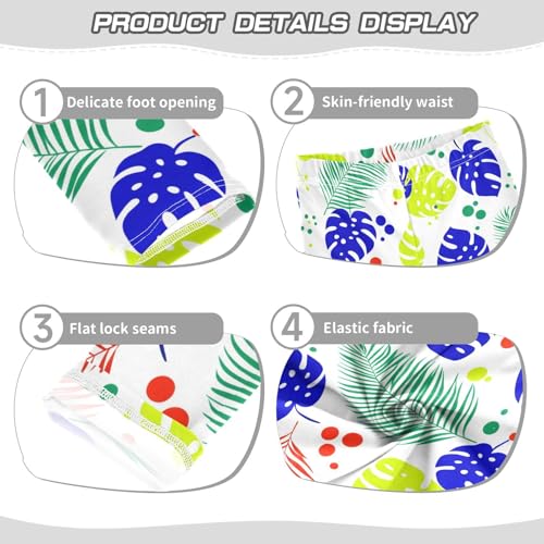 Girls' Leggings Summer Palm Leaves Kids Yoga Tights Pants 1 Pack 23023203