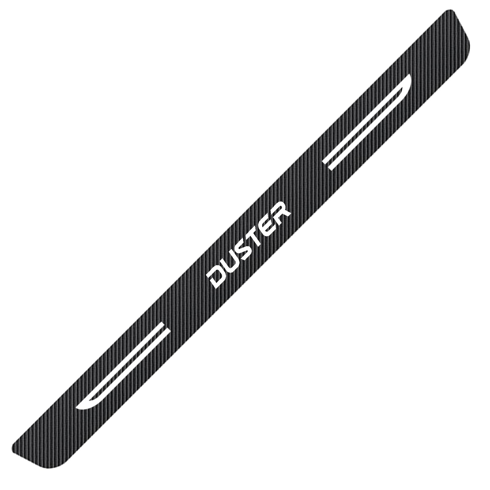 WXH97F Car Rear Bumper Protector for Dacia Duster 2013-2025 2026 Carbon Fiber Boot Sill Guard Anti-Scratch Luggage Protective Sticker Self-Adhesive Waterproof Strip 90cm