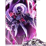 Rompecabezas Adultos Regalos Rompecabezas de 1000 Piezas Adultos y niños Houkai Gakuen Herrscher of Thunder Rompecabezas de Madera Adolescentes y Adultos Juegos de Rompecabezas relajantes