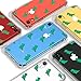 MAYCARI Cute Cartoon Dinosaur Pattern Printed Clear Design Phone Case for iPhone SE 2020/iPhone 7/iPhone 8, Clear TPU Phone Cases with Design, Soft Flexiable Slim Protective Cases