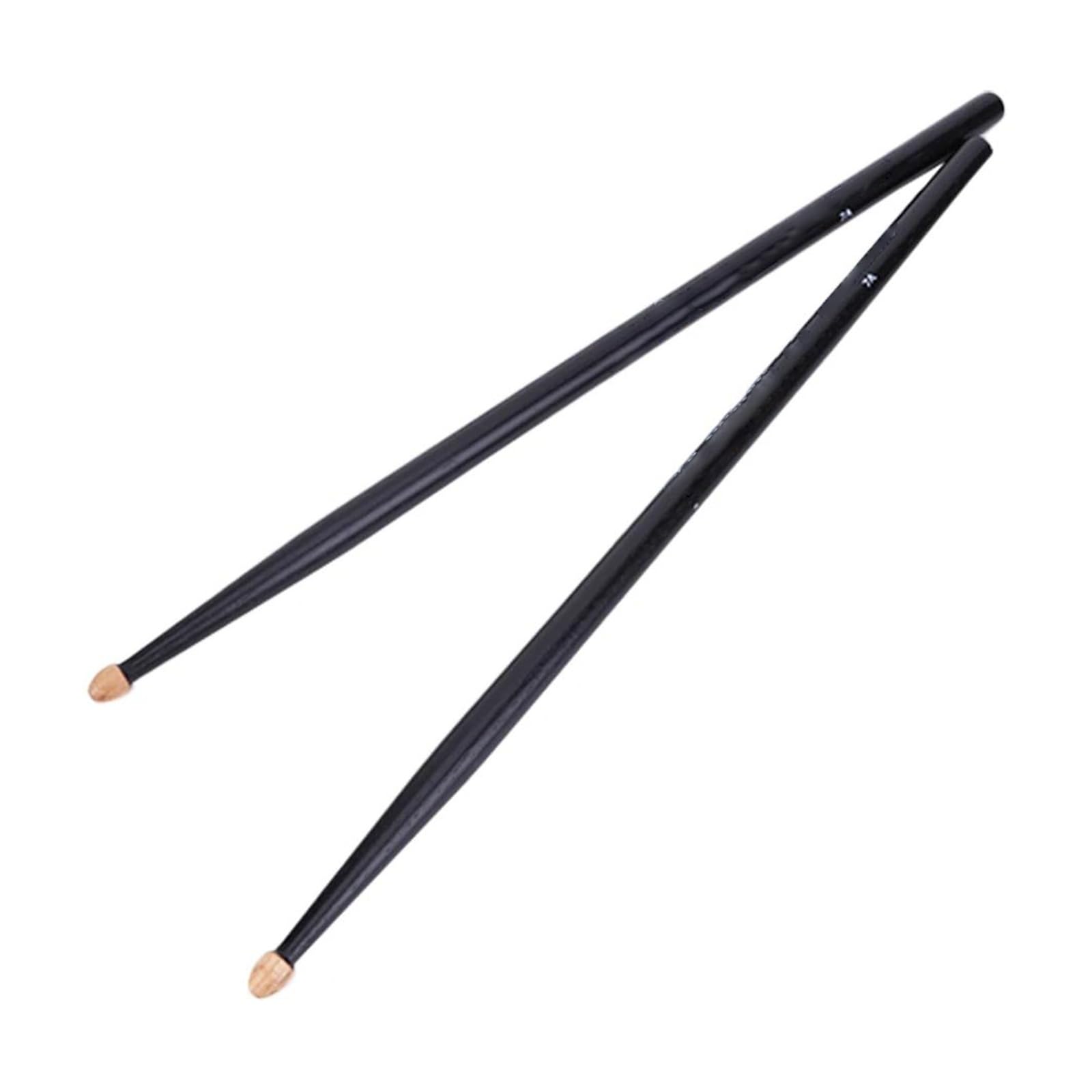 Baquetas para Principiantes Instrumento Musical De Jazz Clásico, Baquetas 5A Con Punta De Lágrima, Baquetas De Madera De Nogal (Color : A)