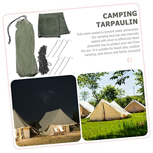 Bâche imperméable extérieure contre pluie et soleil abri bivouac