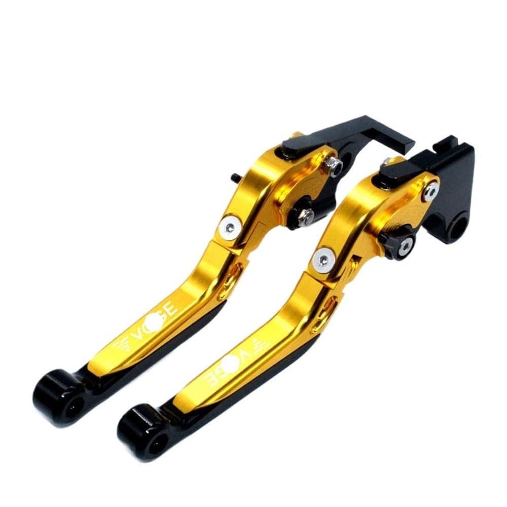 Prsdfg 2 Brake Clutch Levers Handle For 500R 300R 300Rr 300Ac Motorcycle Adjustable Folding Extendable Brake Clutch Lever Motorbike Levers