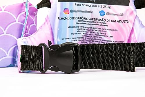Boia Colete Infantil Salva Vidas Menina Sereia
