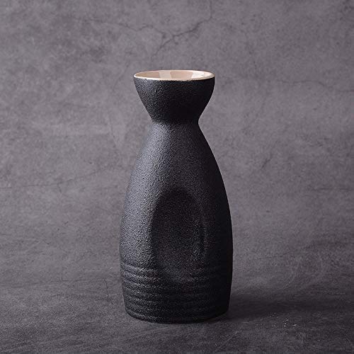 Sake Set Sake de Cerámica Tazas de Sake Juego de Sake Juego de ollas de Sake japonés Decanter Sake Cup Usado para Fiestas en casa y Grandes Regalos para cumpleaños Año Nuevo Navidad 1 Olla de Sake