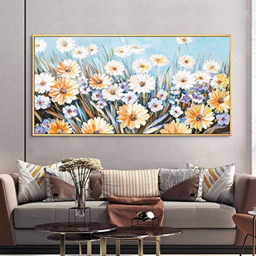 Affiche Marguerite KEBIA grand format 70x140 cm impression toile sans cadre