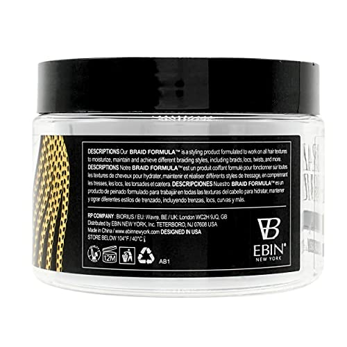image for EBIN NEW YORK Braid Formula Conditioning Gel, Super Hold, 6.35 Oz | Gr