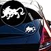 Yoonek Graphics Final Fantasy 7 Nanaki Decal Sticker for Car Window, Laptop and More. # 824 (3" x 5.4", White)
