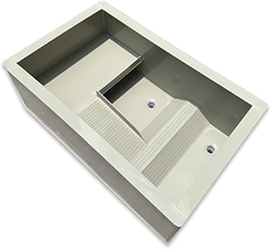 Reptile Feeding Box Terrarium Tortoise Breeding Tank Semi-water Turtle Special Box Plastic Turtle Box Tortoise Tortoise Breeding Box With Drainage To Avoid Drying Platform Insect Habitat Turtle Tank