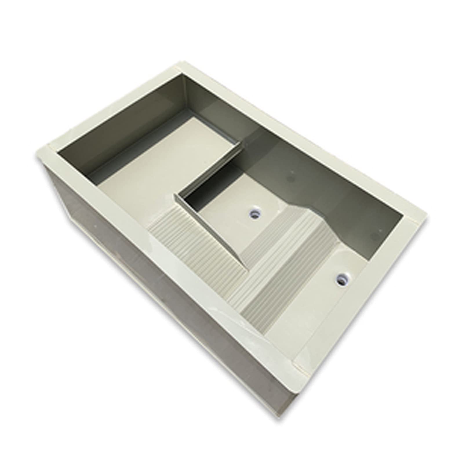 Tortuguero de plástico Tortuga Cría Tanque Semi-Agua Tortuga Caja especial Caja de tortuga de plástico Tortuga Tortuga Caja de reproducción con drenaje for evitar la plataforma de secado Cría de Repti