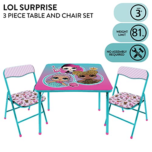 Idea Nuova Lol Surprise 3 Piece Table And Chair Set #TOP1