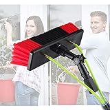 Generic Fensterreinigungsbürste, Fensterreinigungsstange, wassergespeiste Teleskopbürste/ausziehbarer Reiniger Wintergartendach/Reinigungswerkzeuge