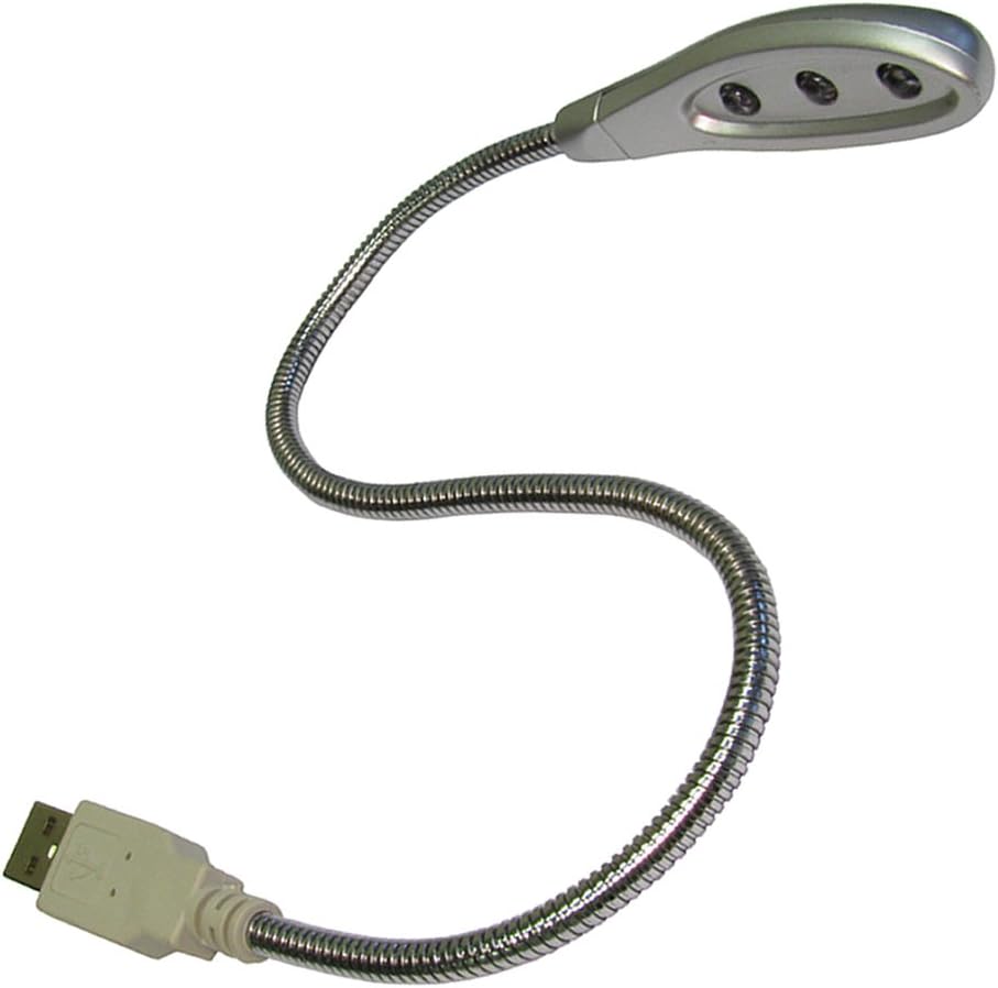 Daffodil ULT03 Flexible USB Light with 3 LED Bulbs for Laptop, PC or MAC