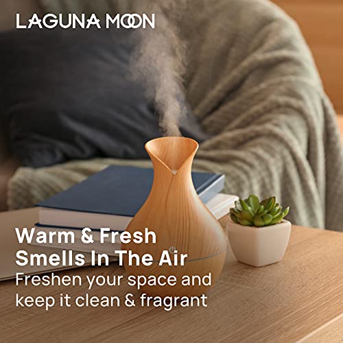 Image of Lagunamoon Fall Essential Oils Set - Spice Fragrance Oils Autumn Gift Set for Diffusers, Home Care, Candle Making Scents, Aromatherapy - Cinnamon, Clove, Citronella, Ginger and Spiced Berries (10mL)