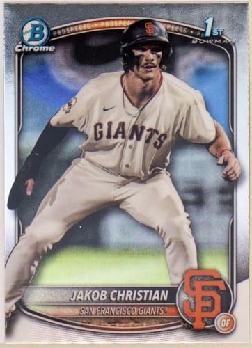 2025 Bowman Chrome BCP-157 Jakob Christian San Francisco Baseball Card - Sportscard Superstore
