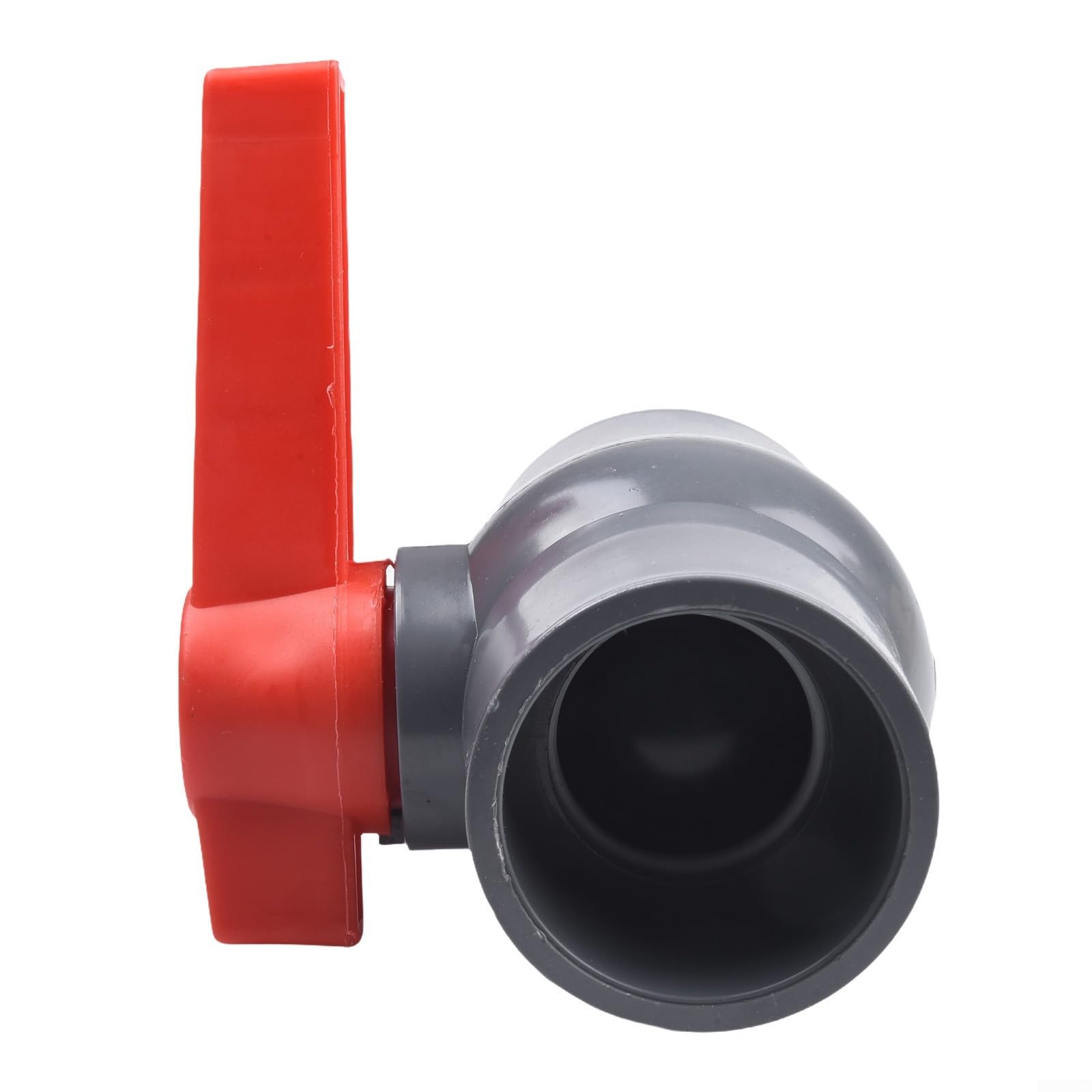 Robinet d'alimentation en eau en PVC avec vanne à bille et raccord à glissement pour tuyaux 20 25 32 40 50 mm - Vanne de contrôle de débit pour systèmes liquides (50 mm)
