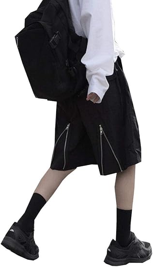 Amazon ショートパンツ レディース 夏 おしゃれ 韓国系 ショート丈 ボトムス 原宿系 ストリート系 ダンス 衣装 ヒップホップ 無地 チャック Tokyo9 L Sp350 ショートパンツ 通販