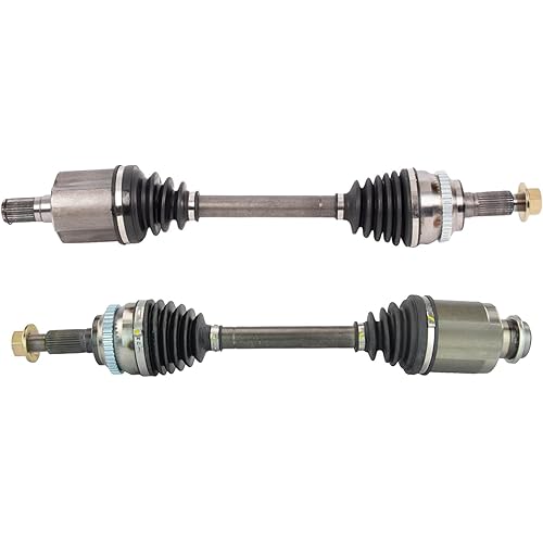 TRQ Front CV Axle Shaft Assembly Set Compatible with 2007-2011 Mazda CX-7 2007-2008 CX-9