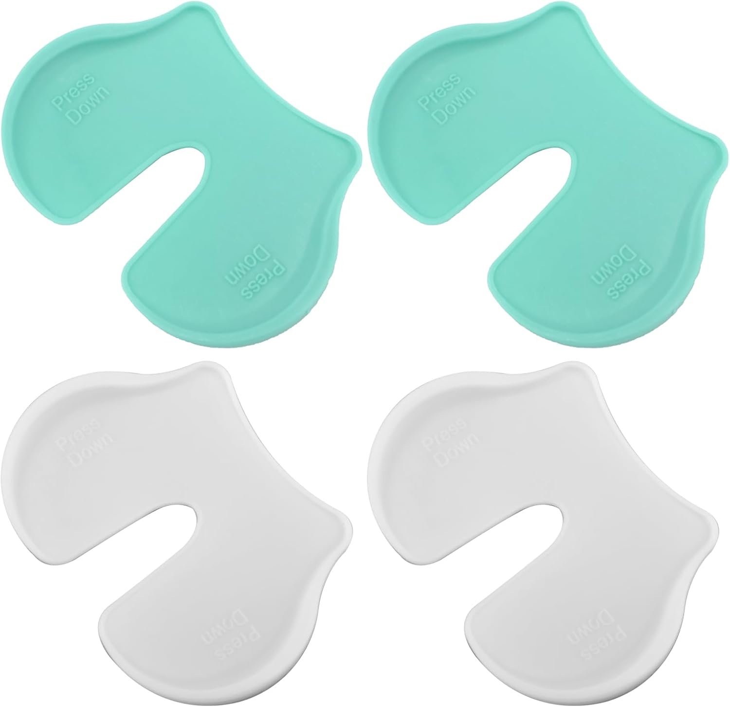4Pcs Shot Pain Reducer Set,Shot Helper Pain Blocker Device,Reusable Shot Pain Blocker Device for Kids and Adults