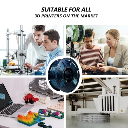 Image of iBOSS Chameleon PLA Plus Filament 1.75mm Burnt Titanium 1KG, 3D Printer Filament Cardboard Spool(2.2lbs), 1.75 ± 0.02mm, Neatly Wound PLA+ 3D Printing Filament Fits for Most 3D Printers