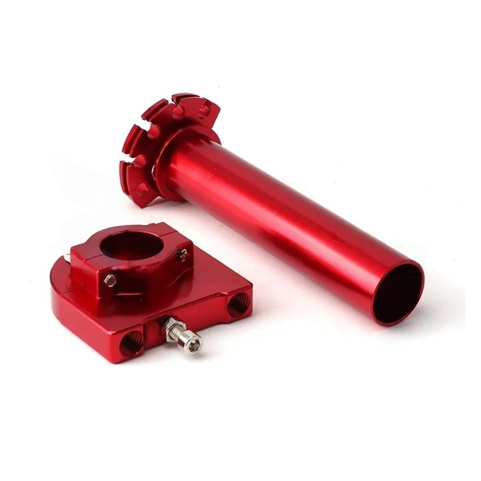 Motorrad Handgriffe Griff Bar Motorrad Universal Gaspedal Twister Griffe Griff Motocross Dirt Pit Scooter Lenker Endkappen(Side Bag-1 Piece)