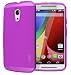 Tudia Ultra Slim Lite TPU Bumper Protective Case for Motorola Moto G 2nd Gen 2014 - Purple